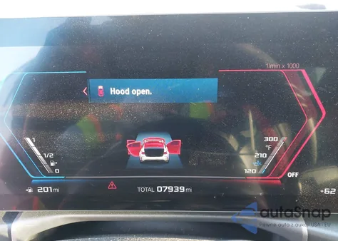 2025 BMW M3 Competition xDrive from USA, damaged, VIN WBS33HJ01SFT93064